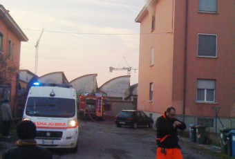 Incendio Appartamento a Vaprio D'Adda.