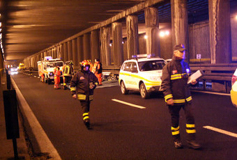 Incidente in tangenziale est a Vimercate, oltre 30 veicoli coinvolti,