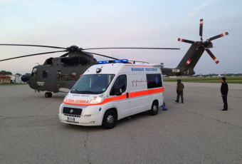 ECMO Team San Raffaele Busnago Soccorso Aeronautica Militare