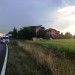 Incidente stradale auto nel Fossato a Trezzano Rosa Busnago Soccorso