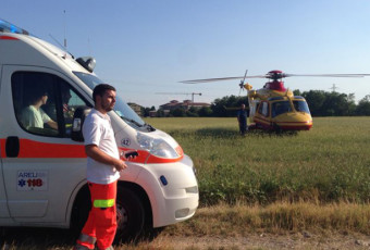 11 Agosto 2013, Incidente Motociclista Trezzano Rosa.