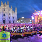 Servizio_Sanitario_Concerto_Radio_Italia_piazza_Duomo_Milano_2014_BusnagoSoccorso_AREU_CroceOro_CroceVerdeAPM