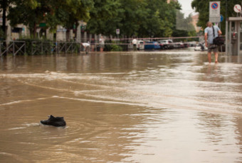 Emergenza esondazione fiume Lambro Milano 2014.