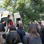 Lezione presso l'Università di Milano tenuta da Busnago Soccorso Onlus