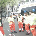 Assistenza Sanitaria Traguardo Milano City Marathon 2010 Busnago Soccorso