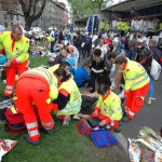 Assistenza Sanitaria Traguardo Milano City Marathon 2010 Busnago Soccorso