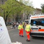 Assistenza Sanitaria Traguardo Milano City Marathon 2010 Busnago Soccorso