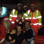 Babbo Natale in Ambulanza 2008 Busnago Soccorso Onlus
