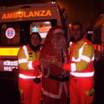 Babbo Natale in Ambulanza 2008 Busnago Soccorso Onlus