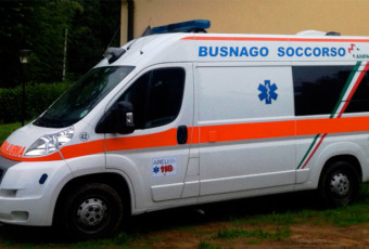 La livrea della Bravo 42 ANPAS Busnago Soccorso