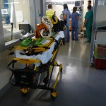 Busnago Soccorso trasferimento paziente ESA elisoccorso bergamo in avaria 220610