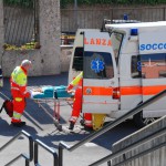 Evacuazione delle scuole elementari di Vaprio d'Adda