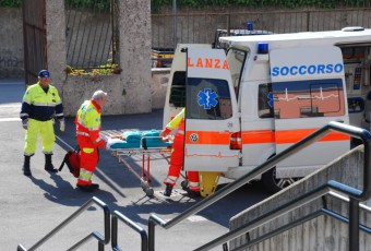 Evacuazione delle scuole elementari di Vaprio d'Adda