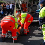 Evacuazione delle scuole elementari di Vaprio d'Adda