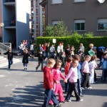 Evacuazione delle scuole elementari di Vaprio d'Adda