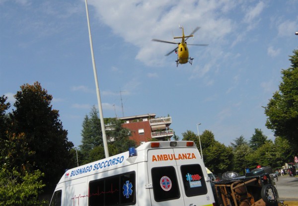 Incidente Stradale a Gorgonzola.