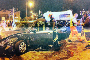 Incidente stradale a Robbiate avvenuto il 20 luglio 2012.