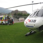 MEDEVAC Trasferimento Aereo 290609 Busnago Soccorso Misericordia Salerno