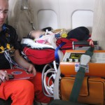 MEDEVAC Trasferimento Aereo 290609 Busnago Soccorso Misericordia Salerno