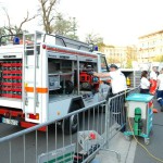 Montaggio PMA Milano City Marathon 2010 Busnago Soccorso SVS Livorno Misericordia Milano