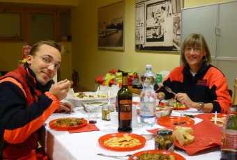 Notte San Silvestro 2008 in Busnago Soccorso Onlus