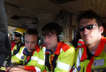 Volo Sanitario con aeromobile di stato Falcon50 Busnago Soccorso