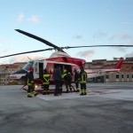 Volo Sanitario con aeromobile di stato Falcon50 Busnago Soccorso