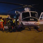 Volo Sanitario con aeromobile di stato Falcon50 Busnago Soccorso