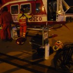 Volo Sanitario con aeromobile di stato Falcon50 Busnago Soccorso