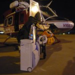 Volo Sanitario con aeromobile di stato Falcon50 Busnago Soccorso