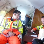 Volo Sanitario con aeromobile di stato Falcon50 Busnago Soccorso