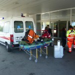 Volo Sanitario con aeromobile di stato Falcon50 Busnago Soccorso