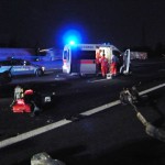 incidente stradale A4 trezzo 100909 5 feriti