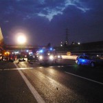 incidente stradale A4 trezzo 100909 5 feriti