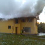 Incendio abitazione Calco 261110