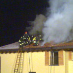 Incendio abitazione Calco 261110